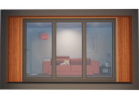 The Frame - aluminium outer framework round the front and sides